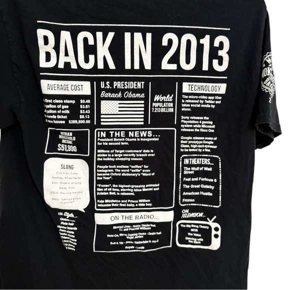 Fruit Of The Loom Milford Michigan Smoke Street Barbecue Tee Black Size Small - Picture 4 of 4